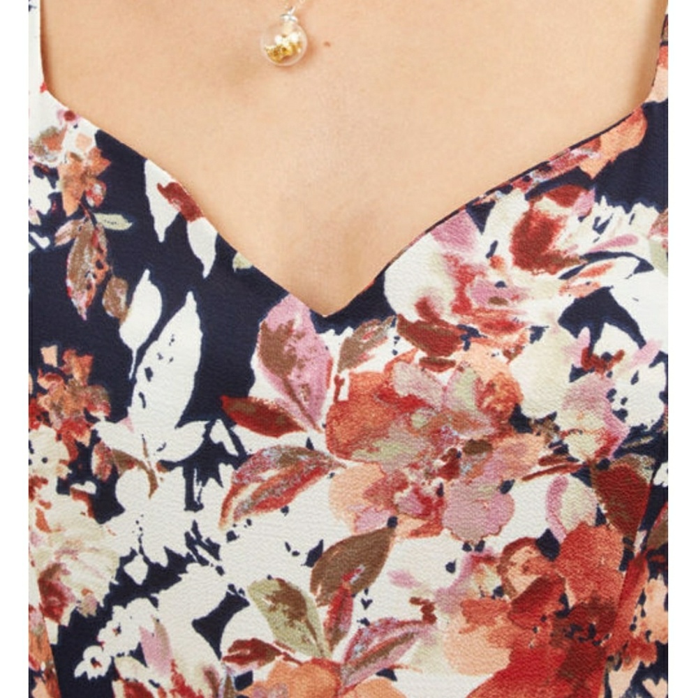 Modcloth Sassed as You Can Floral Dress 4x